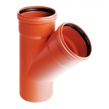  KG PVC Y idom KGEA-110/110/45° 