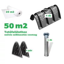 50 m2-es tetőfelületre szikkasztó alagút csomag